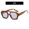 Oversized Leopard Frame Sunglasses | Stylish Summer Sunshade for Beach & Vacation
