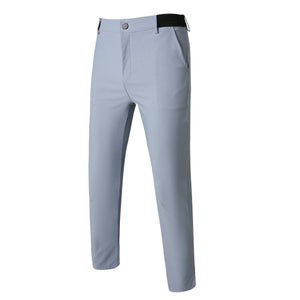 Men's High-Stretch Skinny Fit Business Casual Pants – Comfortable & Stylish for Everyday Wear