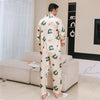 Luxury Ice Silk Men's Pajama Set