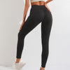 Women's Tight Elastic High Waist Leggings With Zipper Pocket