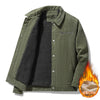 Winter Retro Corduroy Jacket – Thick, Slim Fit with Classic Lapel Style