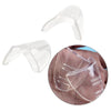 2 Pairs Universal Side Shields for Eyeglasses – Slip-On Safety Glasses Protectors (Made in USA)