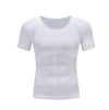 Men’s Chest Compression T-Shirt | Fitness Hero Slimming Belly Buster