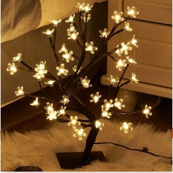 Twinkling Copper LED Wire Lights for Your Dreamy Bedroom