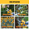 Electric Pruning Scissors - With 2,6000RPM Brushless Motor, SK5 Steel Blade - 0.98 Inch Cutting Diameter, 2 X 20V 2.0Ah Batteries And Chc Charger Kit