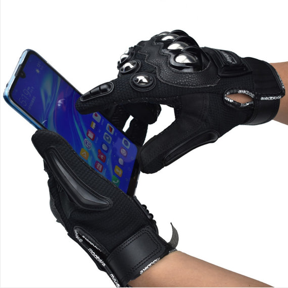 Hot Style Off-Road Motorcycle Gloves with Alloy Protection | Rugged & Stylish Riding Gear