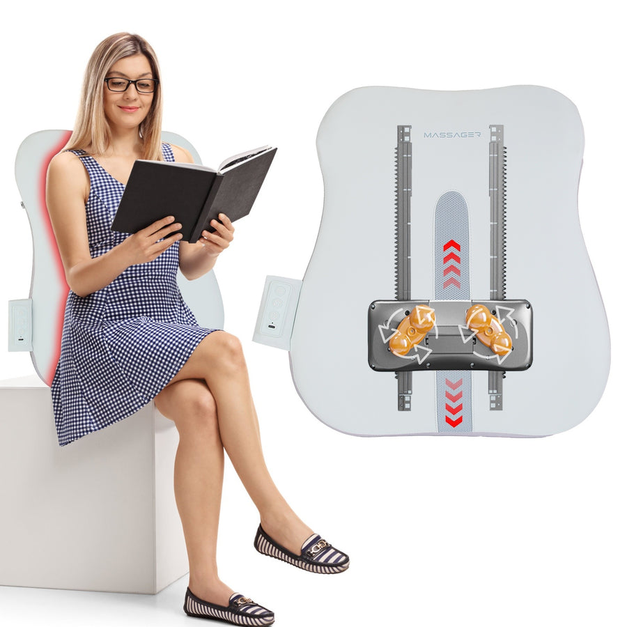 Shiatsu 3D Deep Tissue Back Massager Pillow