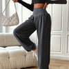 Women's Solid Color Breathable And Hanging Sports Pants