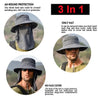 Men's Wide Brim UV Protection Sun Hat | Bucket Cap for Hiking, Camping, Fishing & Safari