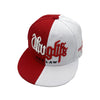 Two-Tone Embroidered Street Style Cap – Hip Hop Outdoor Snapback