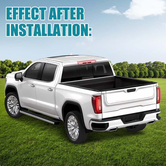 Rear Step Bumper Assembly For 2019-2023 Chevy Silverado 1500 W Dual Exhuast