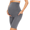 Five-point Pocket Maternity Pants High Waist Slim Fit Maternity Pants