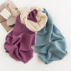 Pure Color Artificial Cashmere Scarf Women's Winter High-grade ShawlTassel Warm Shawl