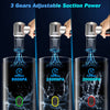 1Pc Cordless Car Vacuum Cleaner Portable Handheld Vacuum With 20000PA Suction Brushless Motor 3 Suction Levels Type-C Rechargeable Compressed Air Duster Blower For Home Car Camp Office