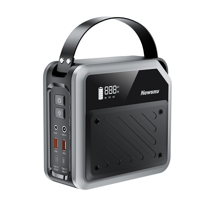 Ultra-Compact Portable Power Station | 72,000mAh / 272Wh Powerbank | Your Reliable Emergency Backup Power | Ready-to-Go Anytime (Solar Panel Not Included)