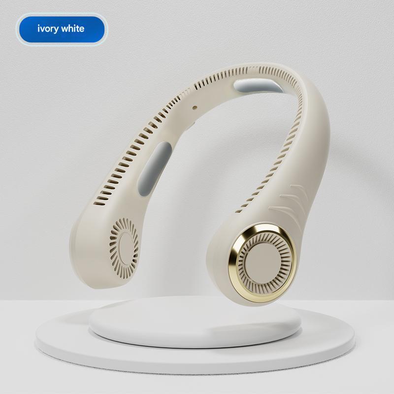 Hands-Free Neck Cooling Fan | Whisper-Quiet Comfort | USB Rechargeable | 3 Adjustable Speeds | Ideal Father’s Day Gift for Travel, Gym & Office