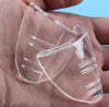 2 Pairs Universal Side Shields for Eyeglasses – Slip-On Safety Glasses Protectors (Made in USA)