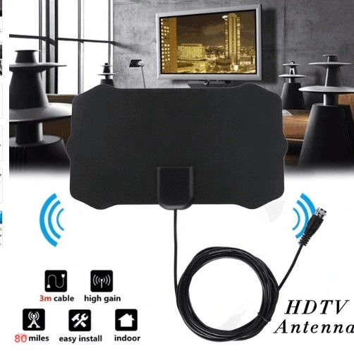Compact Digital TV Antenna | DVB-T2 Ready