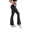 Women's High Waist Hip Lift Stretch Brushed Pocket Shark Pants
