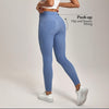 High Waist Slimming Hip Raise Tight Double Pocket Sports Casual Ankle Banded Pants