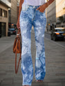 2025 New Women's AutumnWinter Printed Denim Pants, Women's Denim Pants, Essential Jeans For AutumnWinter, Warm Jeans, Women's Four Seasons Jeans, Printed Jeans