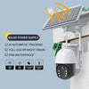 Solar Power Permanently And Reliably Powers Surveillance Cameras For Property Protection And Monitoring