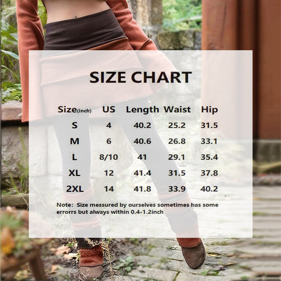 Women's Color Block Asymmetrical Skort With Contrast Panels - Comfortable Fashion Leggings For Spring&Fall