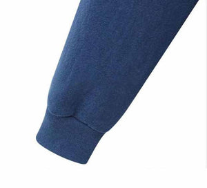 Hooded Long Sleeve Fleece Jacket – Cozy Longline Sweater Style