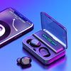 All-in-One Bluetooth Headset: Binaural Sound, Power Bank & Phone Stand
