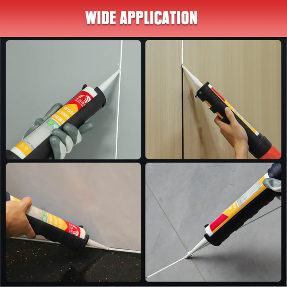 10 Oz Cordless Loading & Gluing Gun | Milwaukee 18V Compatible | Electric, 5-Speed, Drip-Proof, Auto-Retract, LED Fill Light | Sealed – Tool Only