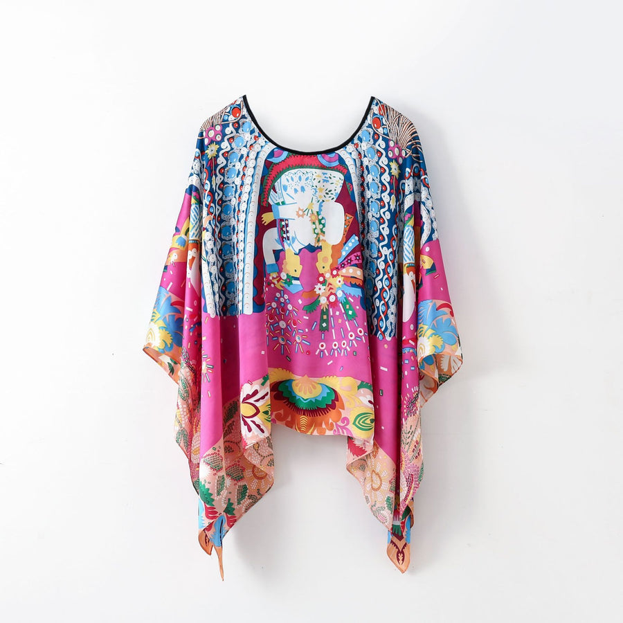 Pullover Shawl Outerwear Cover-up Multifunctional Scarf