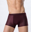 Ice Silk Breathable Mesh Boxer Briefs for Men