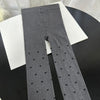 Pantyhose Hearts Polka Dot Jacquard Gray Stockings