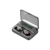 All-in-One Bluetooth Headset: Binaural Sound, Power Bank & Phone Stand