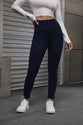Autumn And Winter Women's Velvet Lift Hip Tight Pants With Elastic High Waist Sports Tight Pants