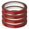 4 Rolls Car Double Sided Tapes Heavy Duty Double Sided Foam Tapes Strong Mounting Adhesive Tapes For Cars Truck Automotive 9.8FT Per Roll