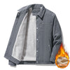 Winter Retro Corduroy Jacket – Thick, Slim Fit with Classic Lapel Style