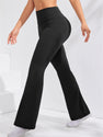 Women's Solid Color Casual High Waist Hip Lift Yoga Pants