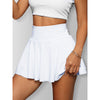 Women Tennis Skirt Golf Skorts Athletic High Waisted With Pockets Inner Shorts Sport Workout