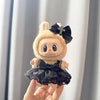 17cm Labubu Plush Pendant Korean Kpop Labubu Idol Clothing Accessories