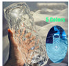 Nordic Crystal USB Table Lamp | Touch-Control Diamond Night Light | Dimmable Rose Atmosphere Projector Lamp for Bedroom Decor
