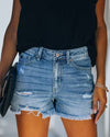 Women's Fashionable And Casual Ripped Denim Shorts, With A Brushed Fringed Hem, Are Comfortable And Suitable For The Street, Seaside, Vacation And Casual Wear. Women's Denim Clothing