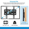 1Pc TV Wall Mount Bracket Tilt For 23in To 42in LED LCD PLASMA Flat TV VESA 200x200mm