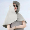 Integrated Neck And Shawl Sunscreen Hat
