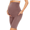 Five-point Pocket Maternity Pants High Waist Slim Fit Maternity Pants