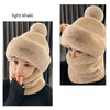 Hat Ear Protection And Wind Protection Outdoor Female Single-layer Fleece-lined