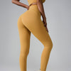 New Sports Trousers Pocket High Waist Seamless Nude Feel Yoga Pants