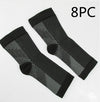 Unisex Anti-Fatigue Compression Ankle Sleeves – Supportive Foot & Ankle Socks for Men & Women