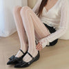 Women's Pattern Love All-match Stockings Panty-hose Sexy Girl Skin Beauty Socks