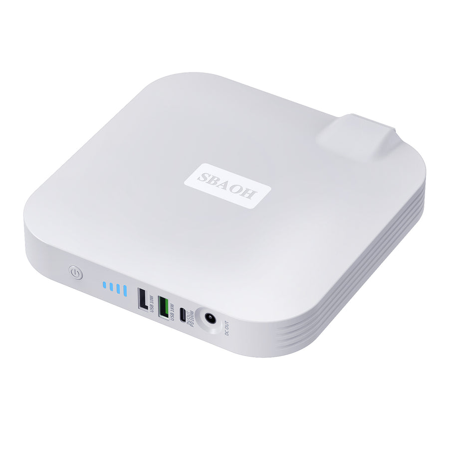 100W Portable Power Station | 88.8Wh / 24,000mAh Emergency Power Bank | Your Reliable Off-Grid Power Companion (Solar Not Included)